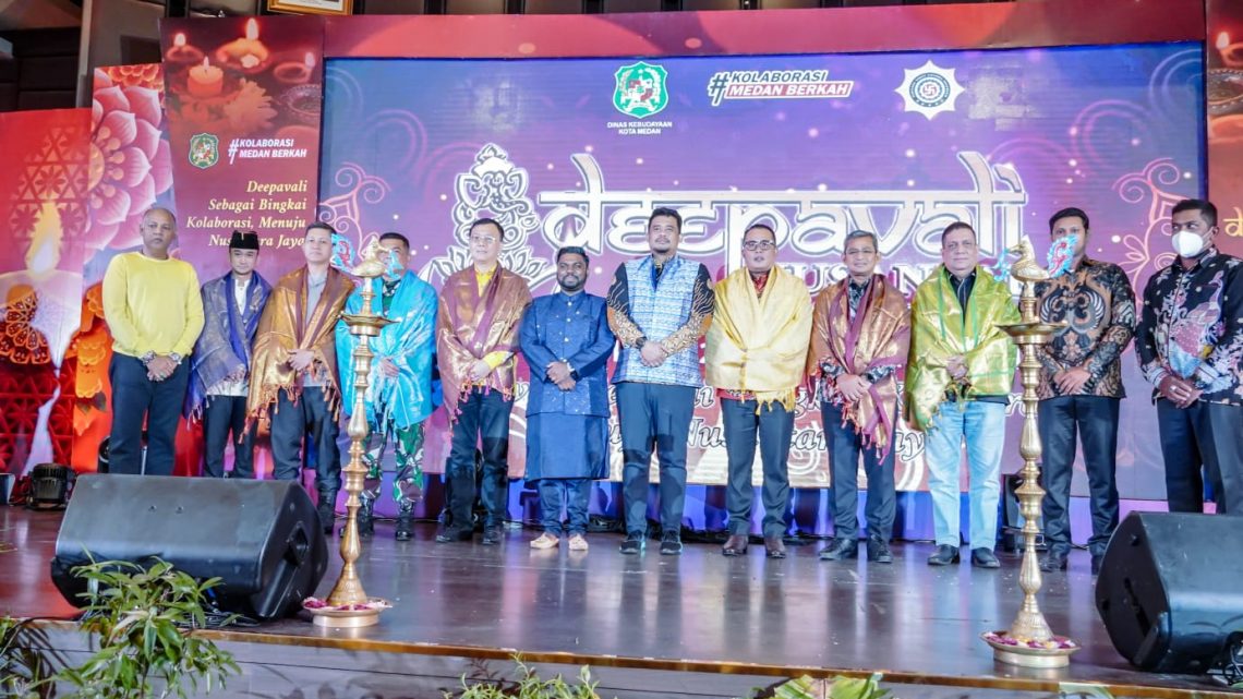 Bobby Nasution Hadiri Perayaan Deepavali di Medan Bobby Nasution Hadiri Perayaan Deepavali di Medan