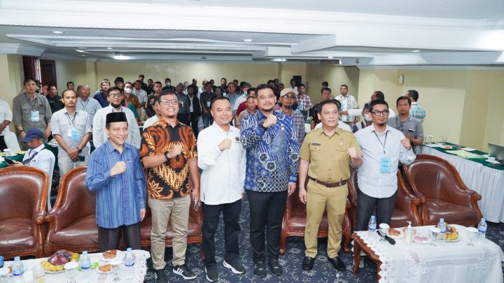 UKW Pemko Medan, Bobby Nasution Sebut Butuh Peran Serta Wartawan Sampaikan Informasi