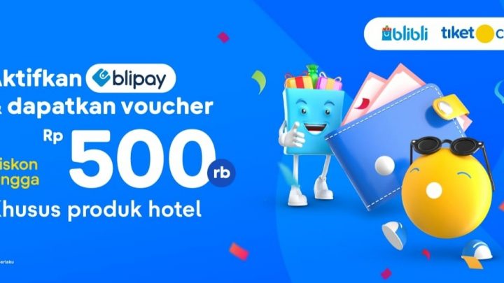 Blipay Kini Hadir di tiket.com, Ekosistem Blibli Tiket Makin Kaya Manfaat Untuk Pelanggan