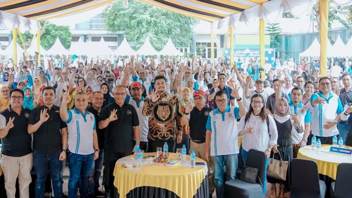 Wujudkan Medan Berkah, Maju dan Kondusif, Bobby Nasution Minta Dukungan Alumni SMAN 3
