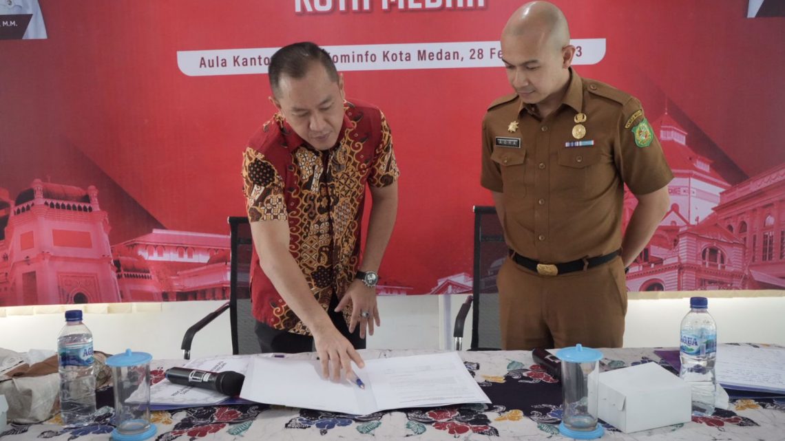 Dinas Kominfo Akan Integrasikan Seluruh Aplikasi dan Data Perangkat Daerah Pemko Medan