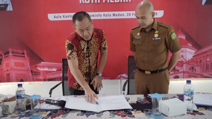 Dinas Kominfo Akan Integrasikan Seluruh Aplikasi dan Data Perangkat Daerah Pemko Medan