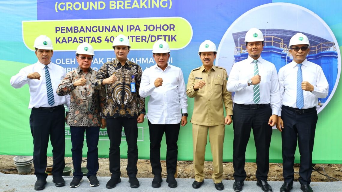 Gubsu Letakkan Batu Pertama Pembangunan IPA Johor Gubsu Letakkan Batu Pertama Pembangunan IPA Johor