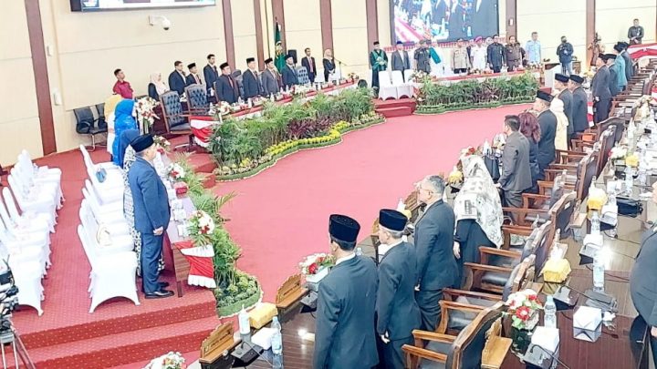 RMK Prasetyo Dilantik Jadi Anggota DPRD Medan Tak Dihadiri Walikota