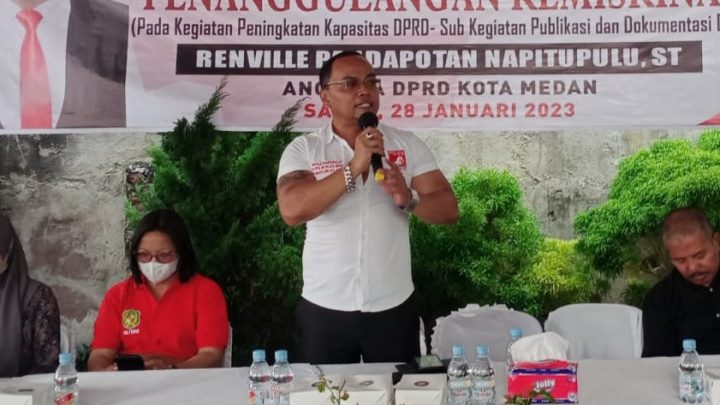 Renville Napitupulu: Pemko Medan Wajib Lindungi Warga Miskin 