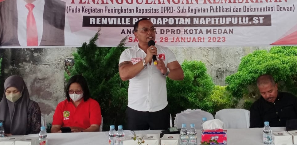 Renville Napitupulu: Pemko Medan Wajib Lindungi Warga Miskin Renville Napitupulu: Pemko Medan Wajib Lindungi Warga Miskin