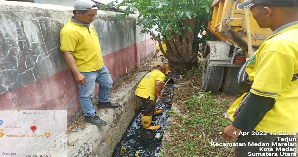 Dalam Sebulan, 4.000 Meter Drainase di Medan Utara Tuntas Dinormalisasi Dalam Sebulan, 4.000 Meter Drainase di Medan Utara Tuntas Dinormalisasi