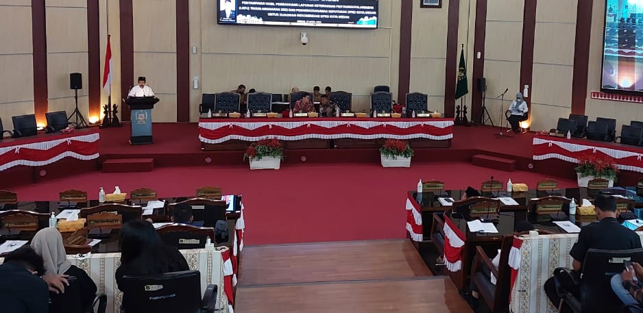 DPRD Medan Paripurnakan Perubahan Komposisi AKD DPRD Medan Paripurnakan Perubahan Komposisi AKD