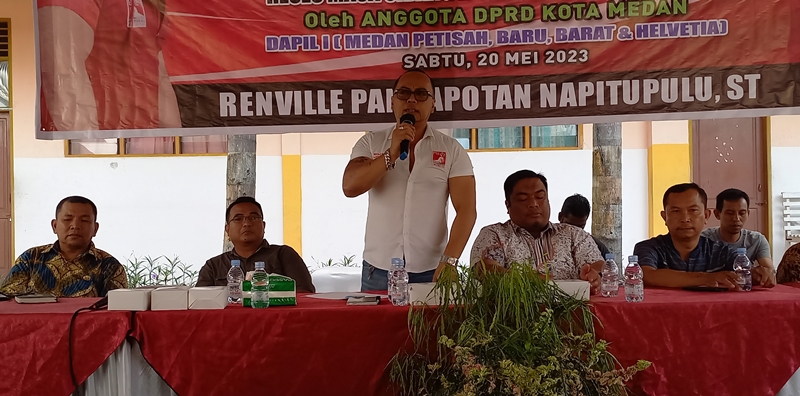 Renville Napitupulu Minta PPDB Jalur Zonasi Secara Benar dan Transparan Renville Napitupulu Minta PPDB Jalur Zonasi Secara Benar dan Transparan