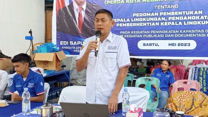 Edi Saputra Sosialisasi Perda Tentang Kepling