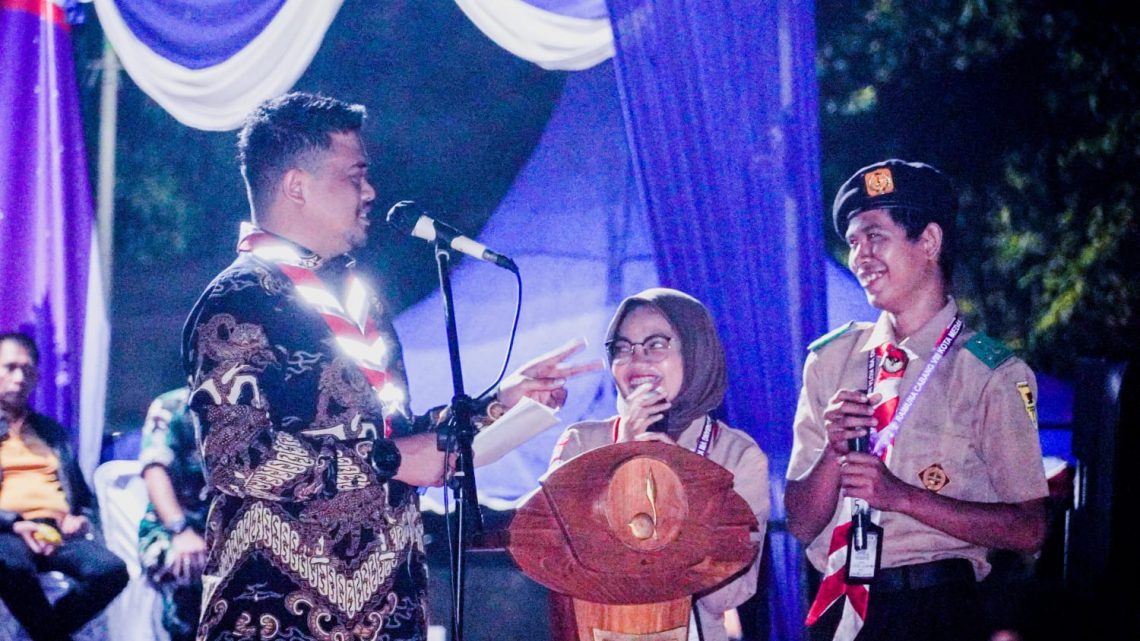 Raimuna Cabang VIII, Bobby Nasution: Semoga Lahirkan Generasi Muda Aktif dan Kreatif