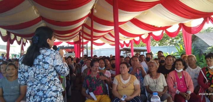 Warga Bagan Deli Keluhkan Pendataan DTKS dan Bansos Kepada Margaret MS  