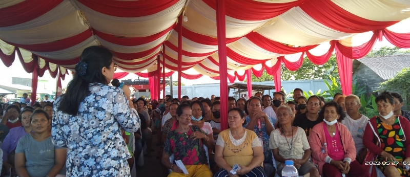 Warga Bagan Deli Keluhkan Pendataan DTKS dan Bansos Kepada Margaret MS  