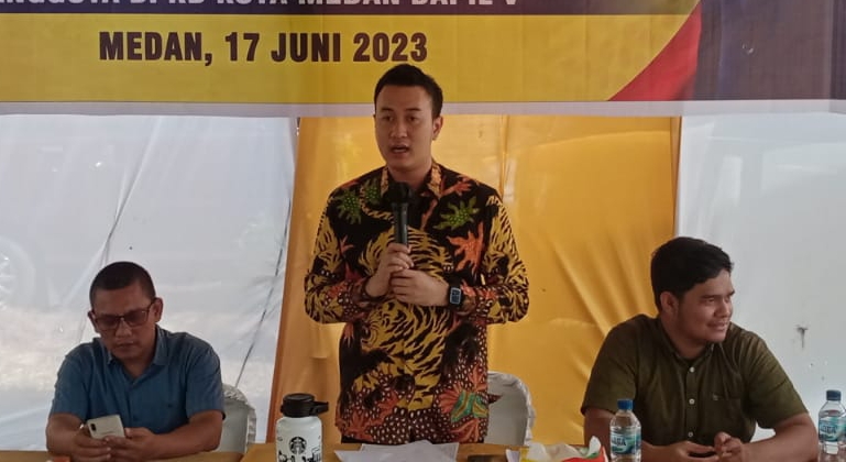 Rizki Lubis Edukasi Warga Hidup Sehat Rizki Lubis Edukasi Warga Hidup Sehat