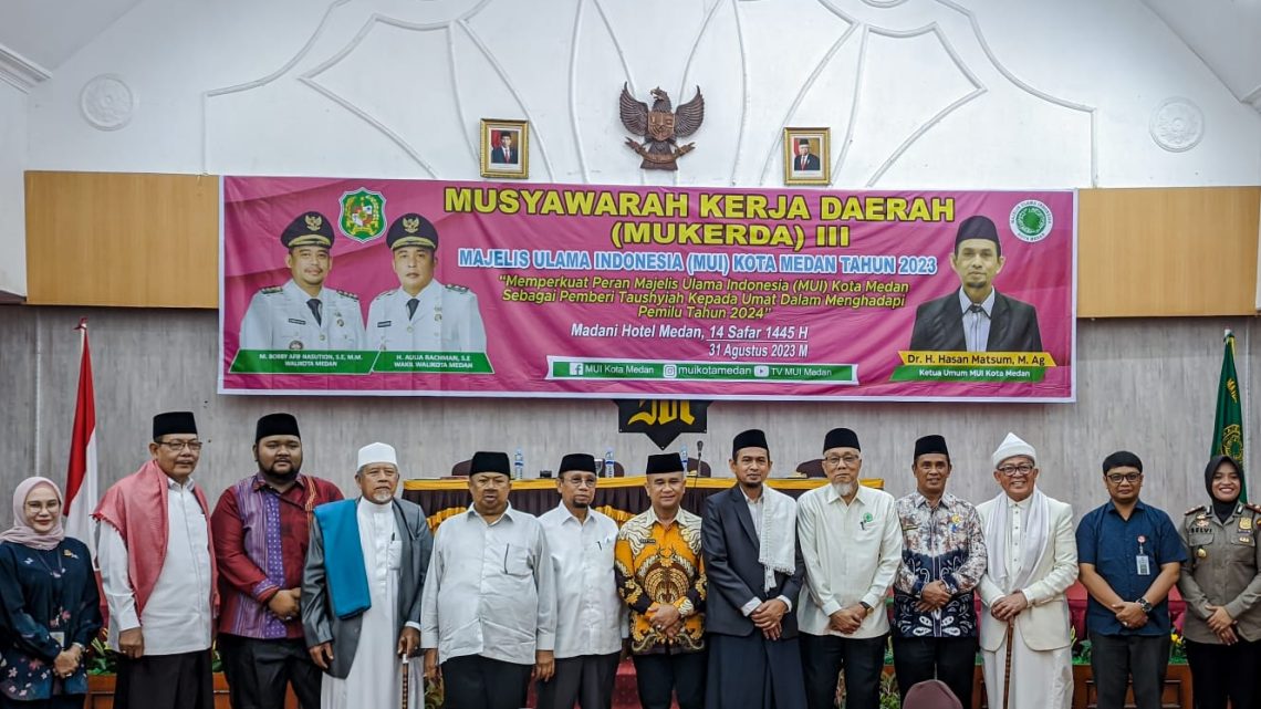 Bobby Nasution Harap Mukerda III MUI Kota Medan Hasilkan Program Terbaik Untuk Umat