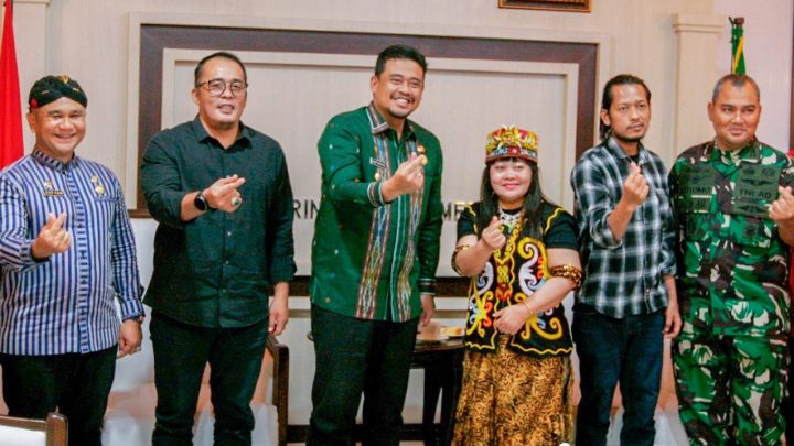 Bobby Nasution Fasilitasi Tempat Ida Dayak Obati Warga Medan