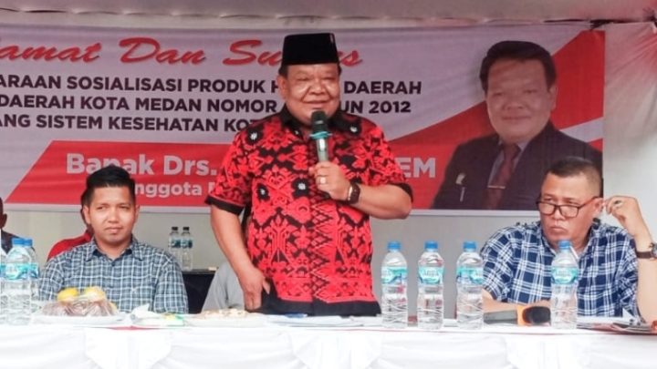 Daniel Pinem Berharap Aparatur Pemerintah Peduli Kesehatan Warga