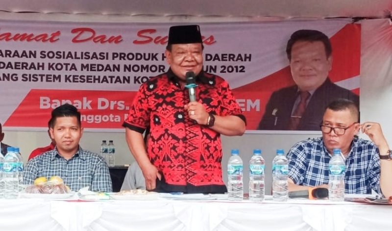 Daniel Pinem Berharap Aparatur Pemerintah Peduli Kesehatan Warga