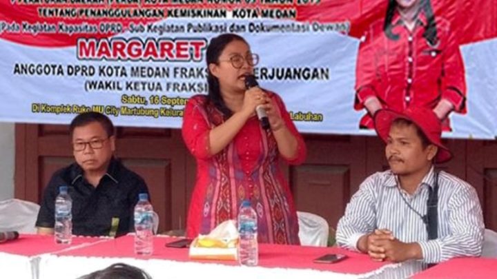 Margaret MS Sosialisasikan Perda Soal Penanggulangan Kemiskinan