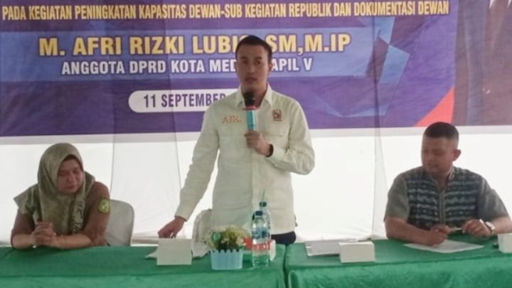 Rizki Lubis Ajak Masyarakat Jaga Kebersihan Lingkungan