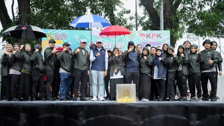 Dilepas Wali Kota Medan, Roadshow Bus KPK “Jelajah Negeri Bangun Anti Korupsi” Lanjutkan Perjalanan Ke Provinsi Aceh