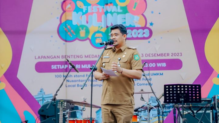 Buka FKM 2023, Bobby Nasution : Saatnya Bangkit, Tunjukkan Ekonomi Medan Kuat Melalui Kuliner