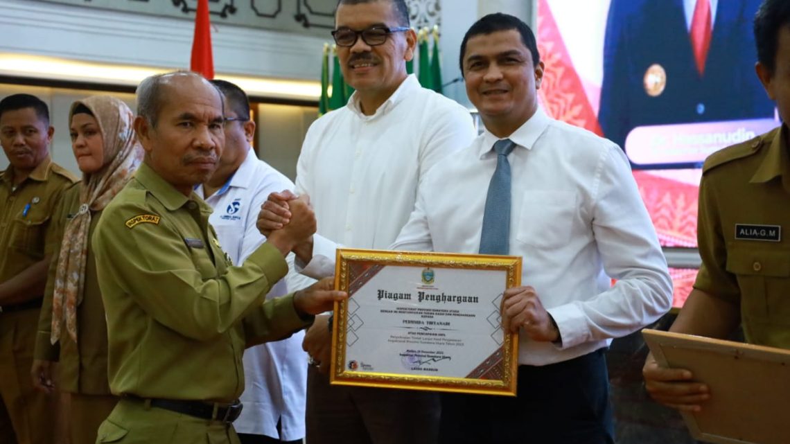 Perumda Tirtanadi Terima Penghargaan Hasil Inspektorat Pemprovsu Perumda Tirtanadi Terima Penghargaan Hasil Inspektorat Pemprovsu