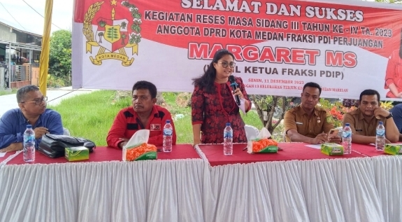 Jemput Aspirasi Warga Kota Medan, Margaret MS Gelar Reses di 3 Lokasi Jemput Aspirasi Warga Kota Medan, Margaret MS Gelar Reses di 3 Lokasi
