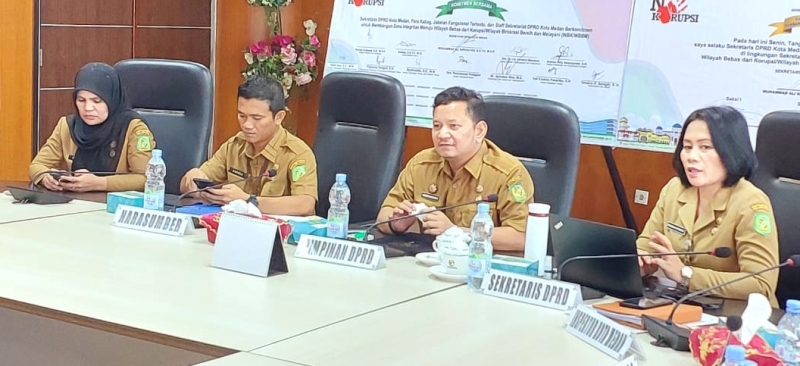 Sekretariat DPRD Kota Medan Gelar Penyuluhan Anti Korupsi Sekretariat DPRD Kota Medan Gelar Penyuluhan Anti Korupsi