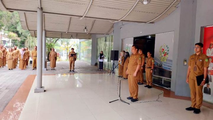 Sekretariat DPRD Medan Apel Khusus Deklarasi Anti Korupsi