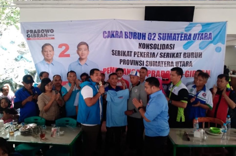 30 Serikat Buruh Perkuat Sikap Menangkan Prabowo – Gibran Satu Putaran
