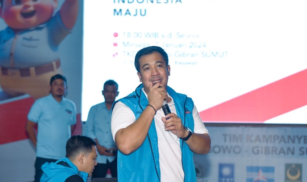 Walau Diserang Saat Debat, TKD Sumut Fokus Jaga Elektabilitas Prabowo-Gibran