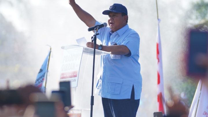 Hadiri Konser Indonesia Maju, Prabowo Ucapkan Duka Cita Wafatnya Ketua DPRD Sumut