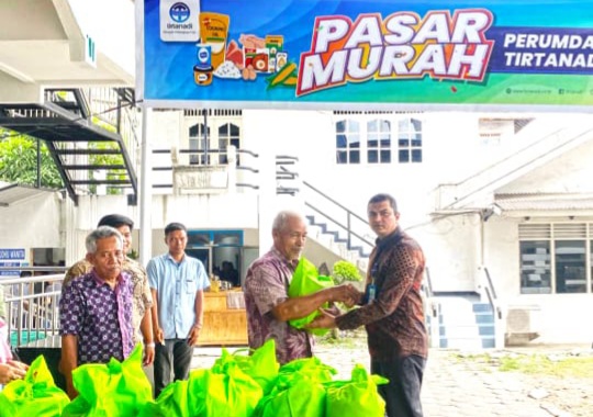 Perumda Tirtanadi Gelar Pasar Murah, Dirut Kabir Bedi : Semoga Masyarakat Menjalani Ibadah Puasa Ramadan dengan Kegembiraan