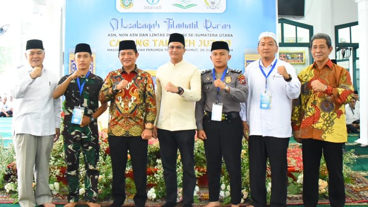 Pj Gubsu Buka MTQ ASN Non ASN Lintas Instansi se Sumut, Perumda Tirtanadi Jadi Tuan Rumah