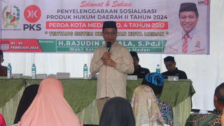 Rajudin Sagala : Kesehatan Masyarakat Salah Satu Prioritas Diperjuangkan PKS