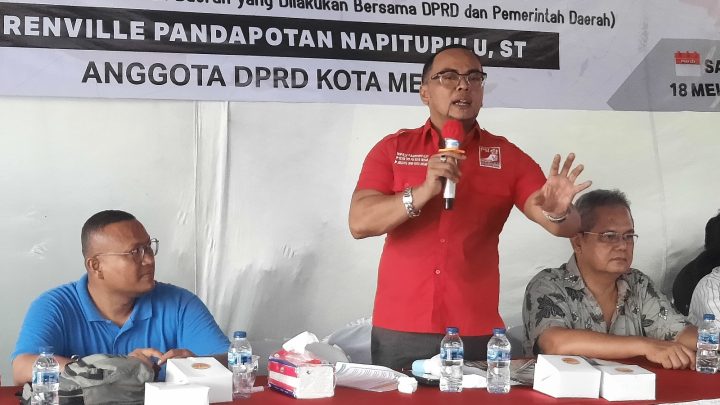 Sosper Sistem Kesehatan Kota Medan, Renville : DBD Berhubungan Dengan Parit Tersumbat