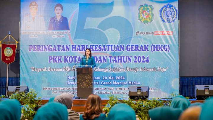Peringatan HKG PKK ke -52 di Kota Medan, Kahiyang Ayu Uji Pengetahuan Kader