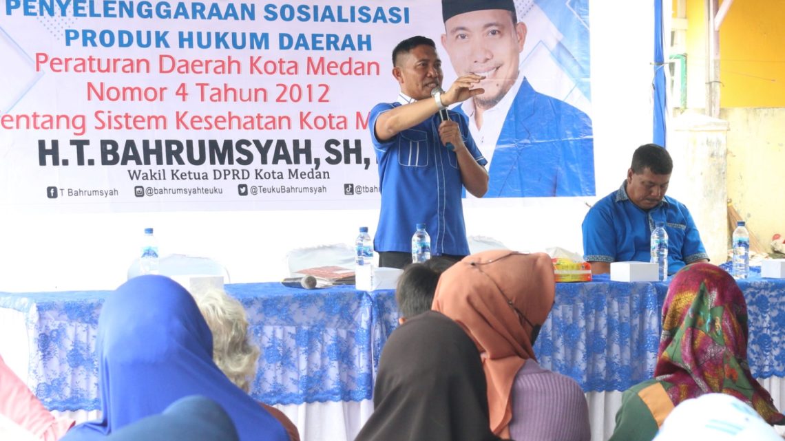 Bahrumsyah: Persoalan Kesehatan di Kota Medan Sudah Tuntas Bahrumsyah: Persoalan Kesehatan di Kota Medan Sudah Tuntas