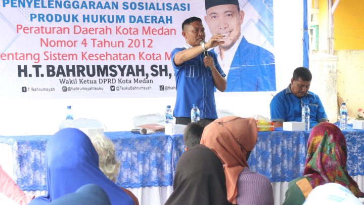 Bahrumsyah: Persoalan Kesehatan di Kota Medan Sudah Tuntas