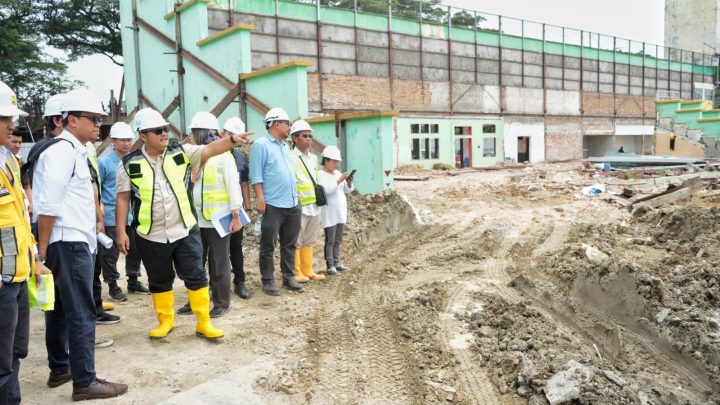 Tinjau Revitalisasi Stadion Teladan, Pj Sekda Medan Tegaskan Jangan Ada Ego Sektoral Dalam Pengerjaan