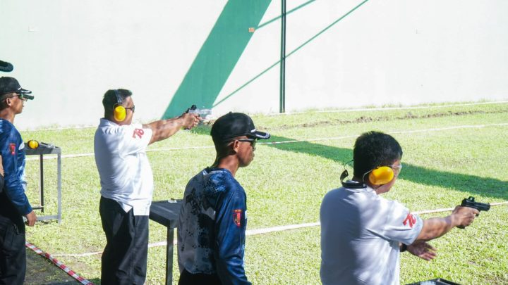 Lomba Menembak Kapolda Cup, Pj Sekda Kota Medan Unjuk Skill