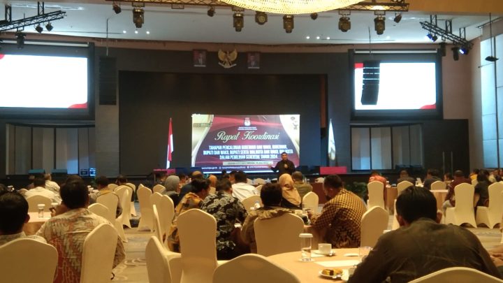 Rapat Koordinasi, Ketua KPU Sumut Jelaskan Cara Penyusunan Program Calon Kepala Daerah Jelang Pilkada 2024