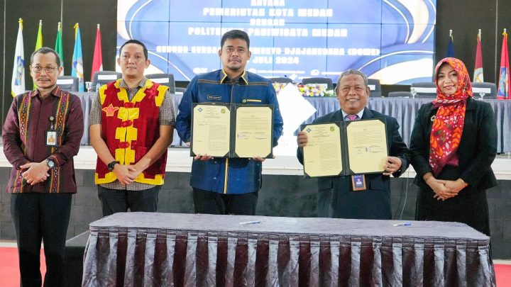 Pemko Medan Jalin MoU Dengan Politeknik Pariwisata Medan