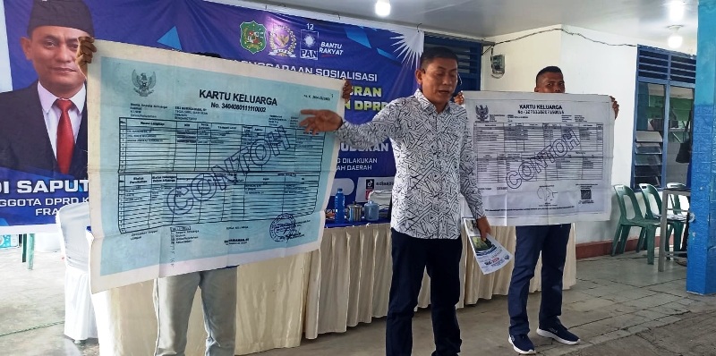Edi Saputra: Penerima Bantuan Sosial Wajib Terdaftar di DTKS