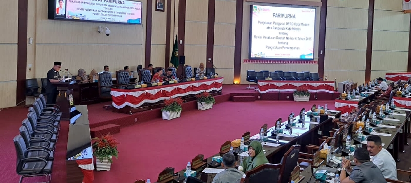 DPRD Medan Usulkan Ranperda Tata Cara Penyusunan Program Pembentukan Perda DPRD Medan Usulkan Ranperda Tata Cara Penyusunan Program Pembentukan Perda