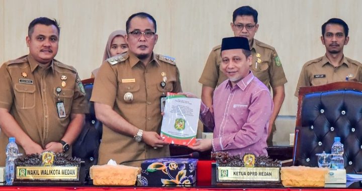 DPRD Medan Gelar Rapat Paripurna Penjelasan Walikota Atas Perubahan Perda No. 3/2019