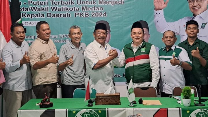 Mendaftar Ke PKB, Burhanuddin Sitepu Layak Pimpin Kota Medan