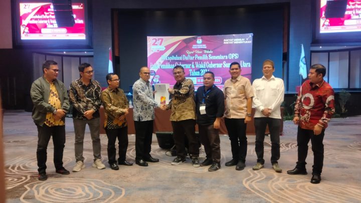 Pilkada Serentak 2024, KPU Provinsi Sumut Tetapkan DPS Jadi 10,813,825 Pemilih