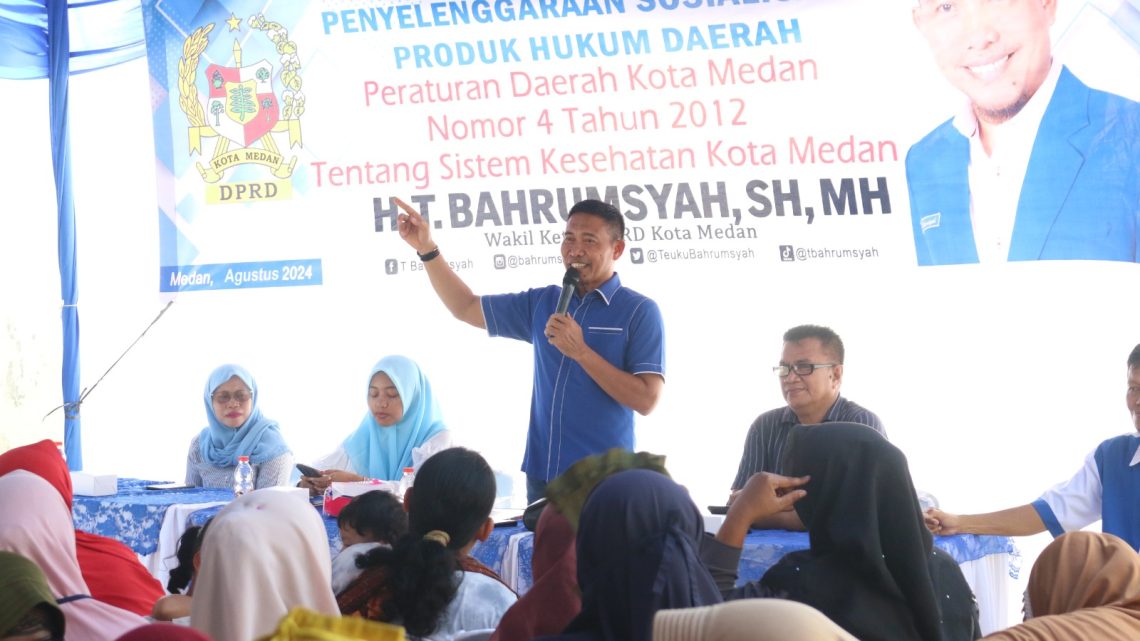 Bahrumsyah : Melalui Program UHC, Pemkot Medan Masih Tetap Jamin Kesehatan Warga Bahrumsyah : Melalui Program UHC, Pemkot Medan Masih Tetap Jamin Kesehatan Warga